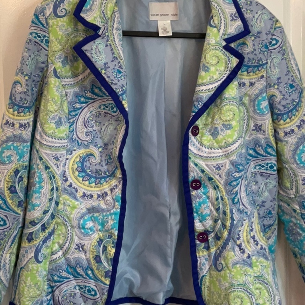 Susan Graver Quilted Lined Jacket - Picture 5 of 5